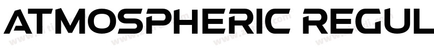 Atmospheric Regular字体转换